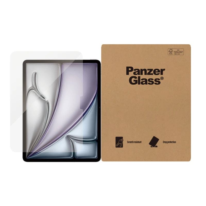 Image of PanzerGlass PanzerGlass Screen Protector iPad Air 11'' (2024-2026) iPad 11'' (2025-2026) iPad 10.9'' (2022) UltraWide Fit Bulk BULK2833