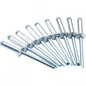 Image of Draper Aluminium Pop Rivets 4.8mm 16mm Pack of 50