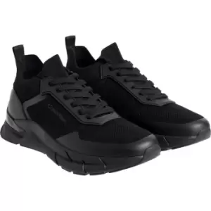 Image of Calvin Klein Low Top Knit Runners - Black