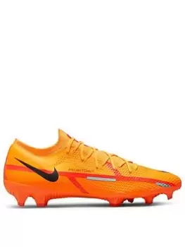 Image of Nike Mens Phantom GT Pro Firm Ground Football Boots - Orange, Size 7, Men