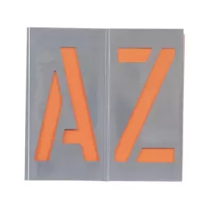 Image of 2.1/2" Letter Interlocking Stencils (Set)