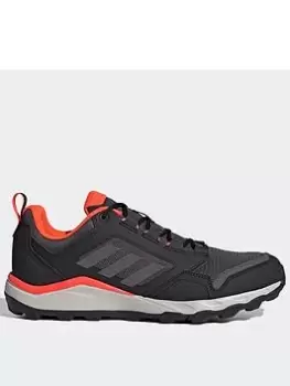 Image of adidas Tracerocker 2 Trail Running Shoes, Black, Size 6.5, Women