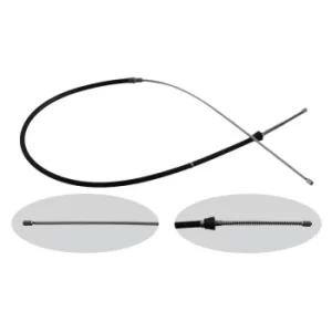 Image of parking Handbrake Cable 36348 by Febi Bilstein