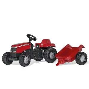 Image of Massey Ferguson Kids Tractor and Trailer