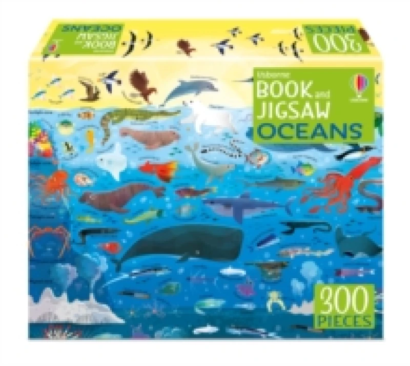 Image of Usborne Book and Jigsaw Oceans Paperback / softback