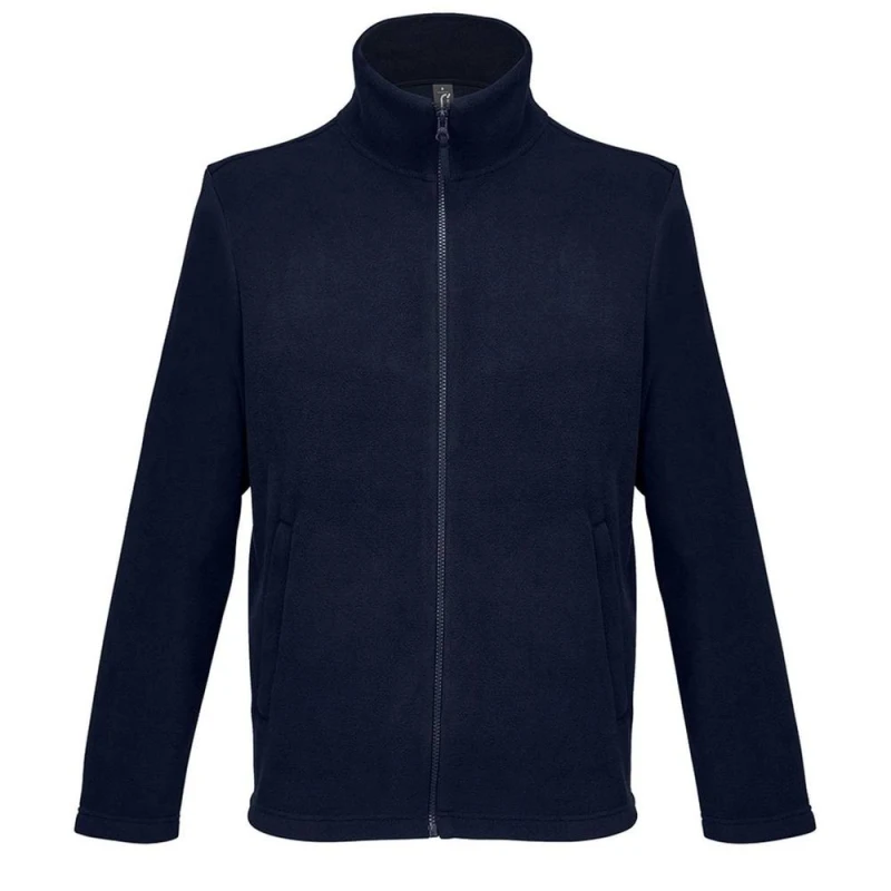 Image of SOL'S Mens Microfleece Jacket in Navy Size: Small Navy Male S