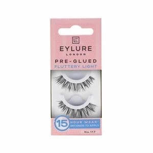 Image of Eylure Fluttery Light 117 Pre-Glued False Lashes