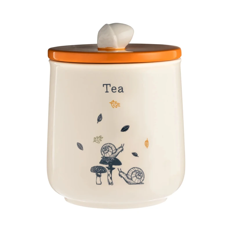 Image of Price & Kensington Woodland Ceramic Tea Storage Jar, 1 Litre