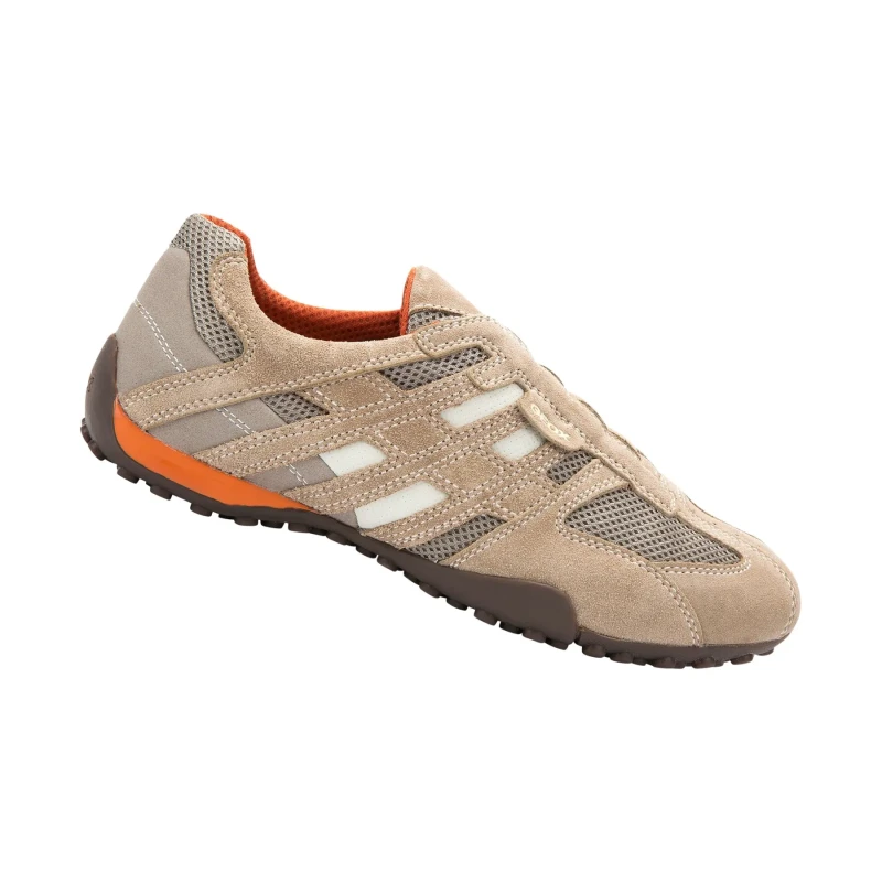 Image of Geox Trainers Geox Snake Scam.+Mesh Beige Male 45