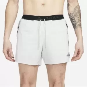 Image of Nike Dri-FIT Mens 5 Brief-Lined Trail Shorts - Green