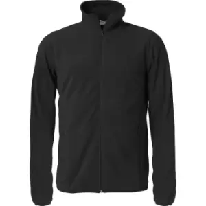 Image of Clique Mens Basic Microfleece Fleece Jacket (S) (Black)