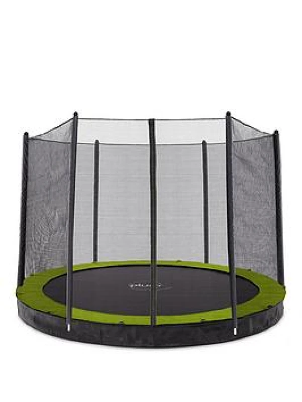 Image of Plum 10ft In-Ground Trampoline Springsafe Trampoline & Enclosure One Colour X0TA6 Unisex