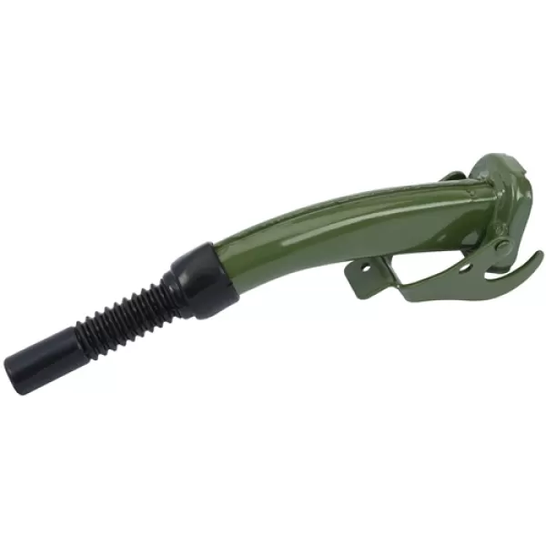 Image of Draper Green Steel Spout for 5/10/20L Fuel Cans
