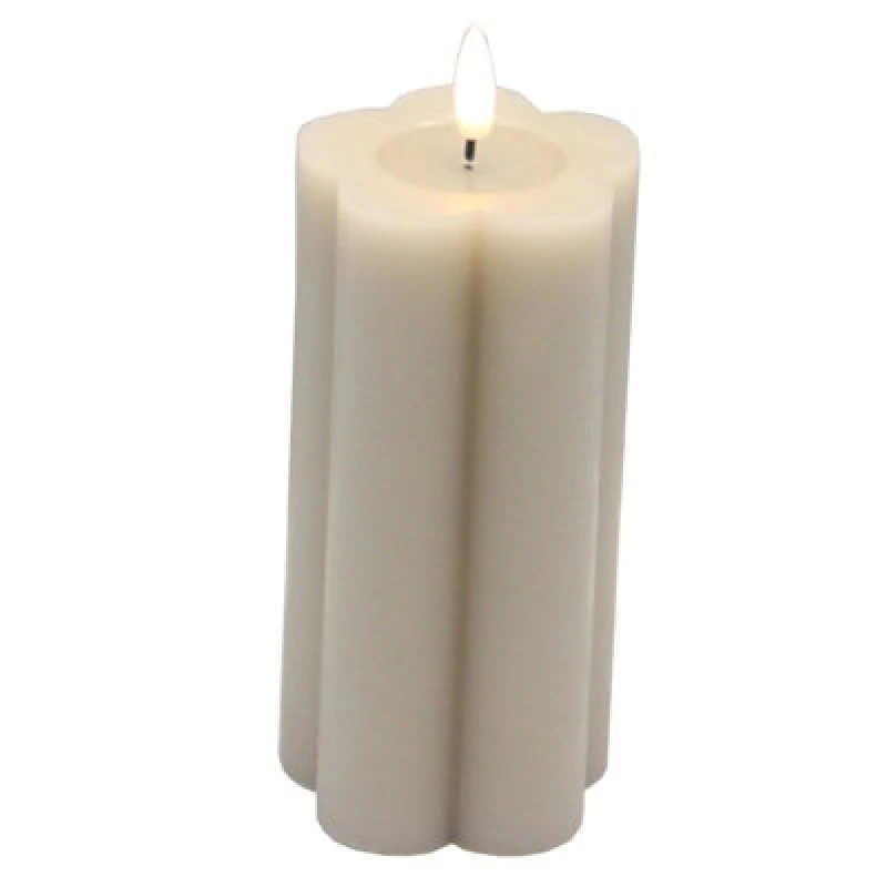 Image of Luxe Collection Natural Glow 2.75X6 Stone LED Candle