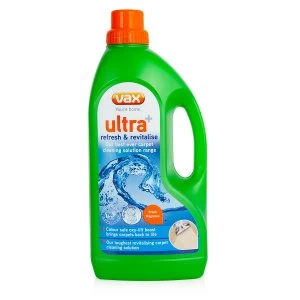 Image of Vax Ultra+ Refresh & Revitalise Carpet Cleaning Solution 1.5L