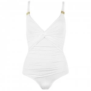 Image of Biba Icon Swimsuit With Tummy Control - White