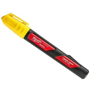 Image of Milwaukee Hand Tools INKZALL Liquid Paint Marker White