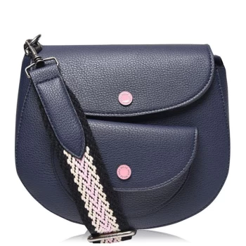 Image of Jack Wills Elmswell Saddle Bag - Navy