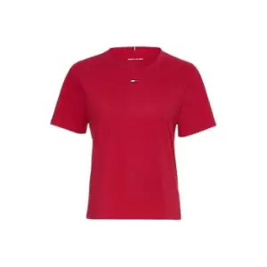 Image of Tommy Sport Mesh Core C-Nk Tee Ss - Pink