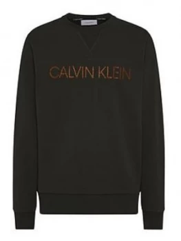 Image of Calvin Klein Multi Embroidery Sweatshirt