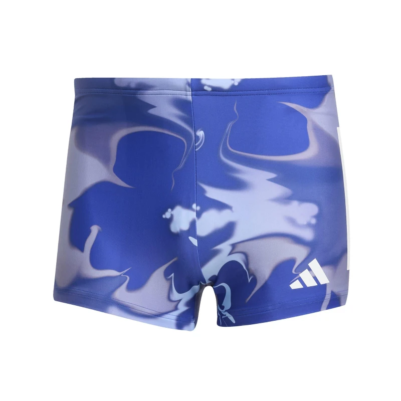 Image of adidas Graphic Swim Boxers Mens Lucid Blue male S