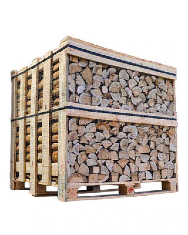 Image of Ecoblaze Kiln Dried Premium Hardwood Full Crate Ready To Burn Logs 1200L