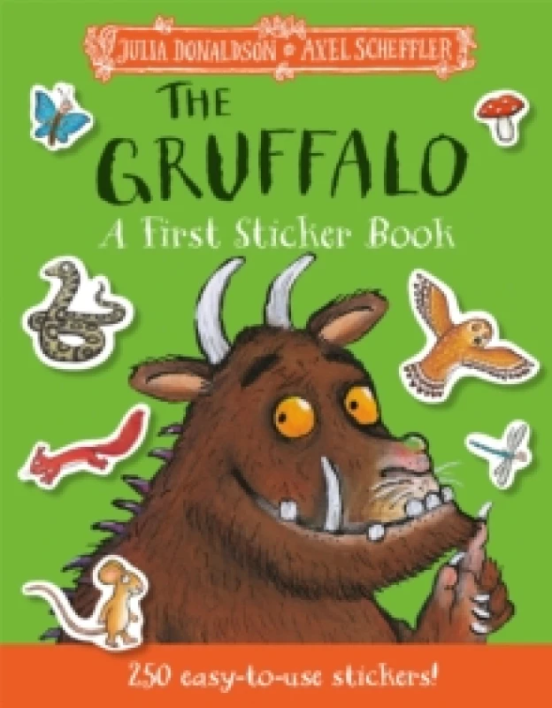 Image of The Gruffalo: A First Sticker Book : over 250 easy-to-use stickers Paperback / softback