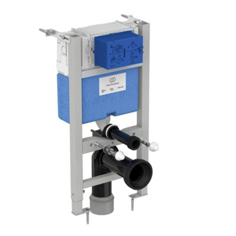 Image of Ideal Standard Ideal Standard Prosys Pneumatic Wall Hung Toilet Frame with Concealed Cistern 820mm H x 400mm W R031267