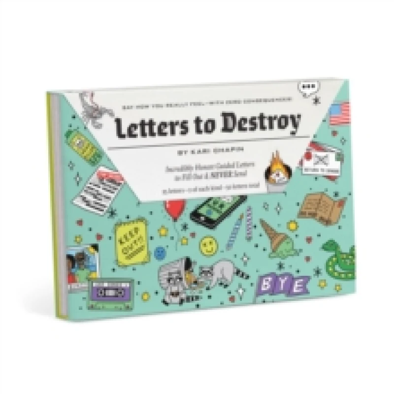 Image of Knock Knock Letters to Destroy Journal Diary or journal
