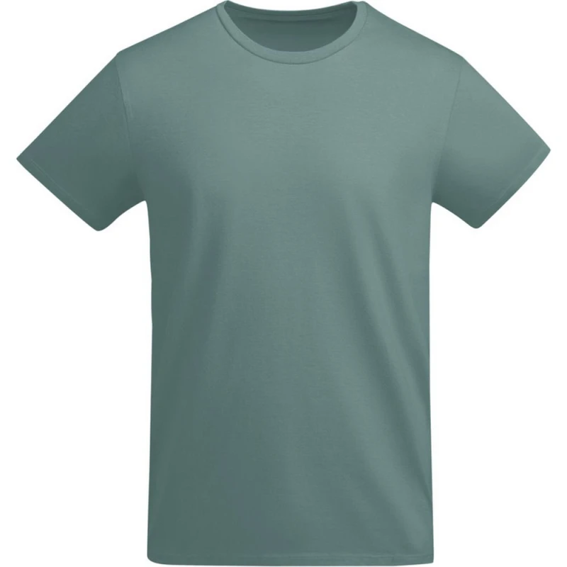 Image of ROLY ROLY Men Breda Plain T-Shirt in Duck Egg Blue Size: Small Duck Egg Blue S Male 5063574398282
