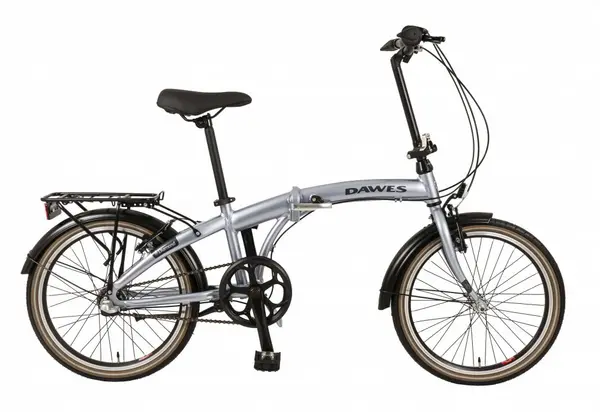Image of Dawes Diamond Folding Bike 20 Silver