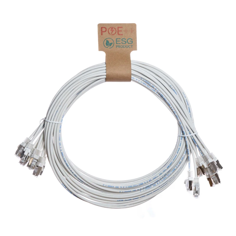 Image of Cablenet 0.25m Cat6a RJ45 White U/FTP LSOH 30AWG Slim Snagless Booted