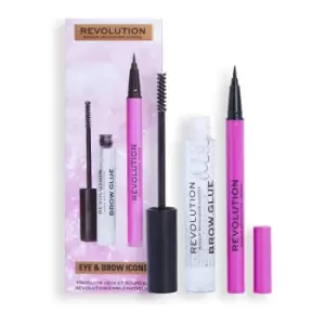 Image of Makeup Revolution Eye & Brow Icons Gift Set