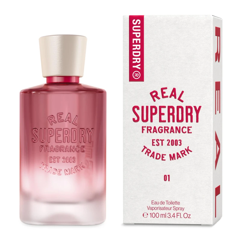 Image of Superdry Real Superdry 01 Eau de Toilette For Her 100ml