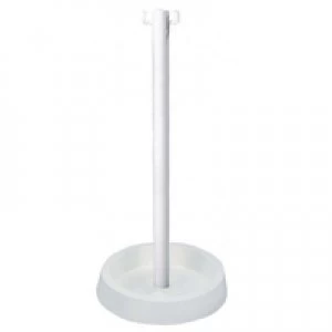Image of Slingsby Pvc Post 90cm Round Base White 370451