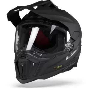 Image of LS2 MX701 Explorer Solid Matt Black Adventure Helmet 2XL