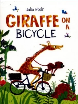 Image of Giraffe on a Bicycle by Julia Woolf Book