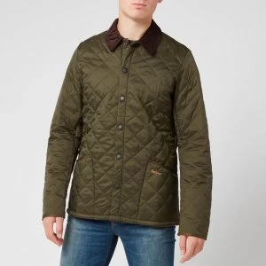 Image of Barbour Mens Heritage Liddesdale Quilt Jacket - Olive - S