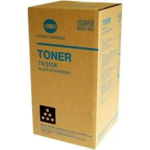 Image of Konica Minolta TN310K Black Laser Toner Ink Cartridge