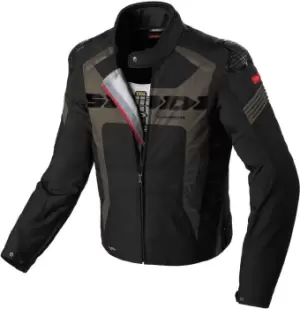 Image of Spidi Warrior H2Out Motorcycle Textile Jacket, black, Size S, black, Size S