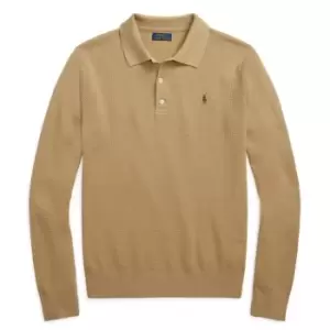 Image of Polo Ralph Lauren Rib Waist Polo Shirt - Green