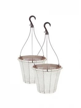 Image of Pair Of Callista 10" Hanging Baskets