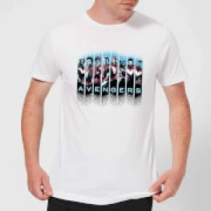 Image of Avengers: Endgame Character Split Mens T-Shirt - White