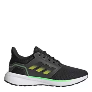 Image of adidas EQ19 Run Shoes Mens - Carbon / Beam Yellow / Beam Gr