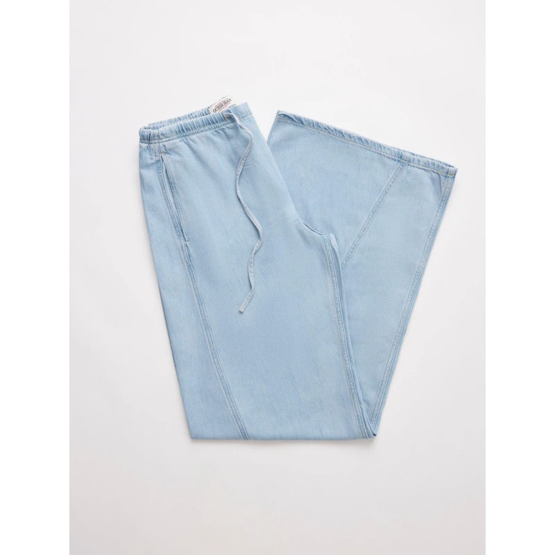 Image of Guess Guess WideTwstJogger Ld62 Blue female 8 (XS)