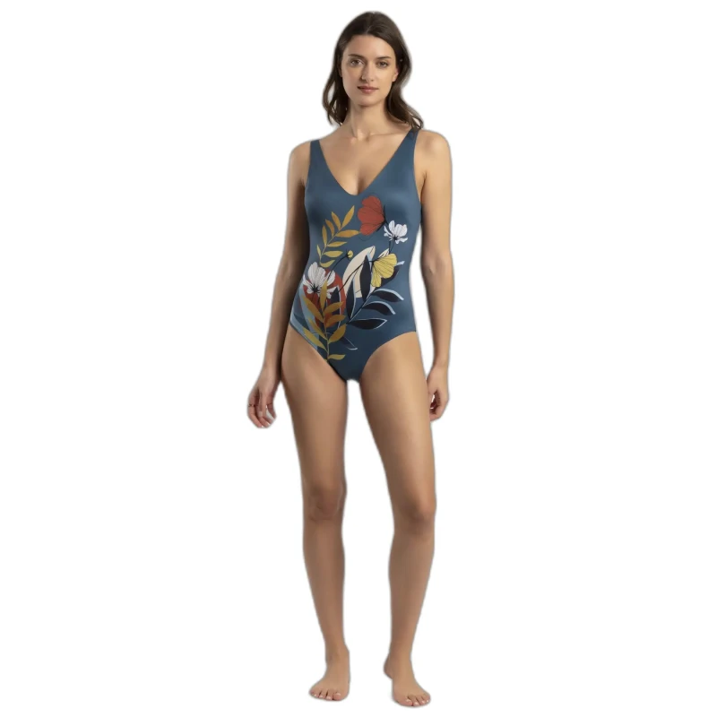 Image of Womens 1 Piece swimsuit Admas Cooper Bleu Female 40