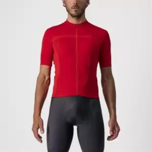 Image of Castelli Classifica Short Sleeve Jersey - Red