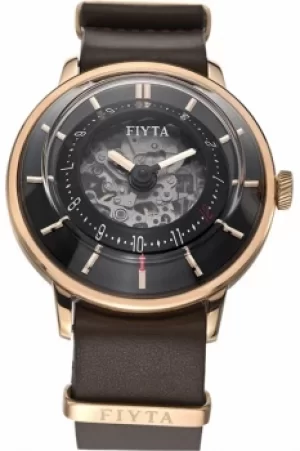Image of Mens FIYTA 3D Time Skeleton Automatic Watch WGA868000.PBR