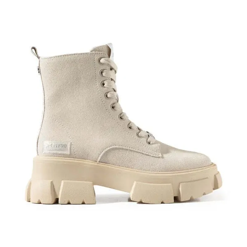 Image of Steve Madden Womens boots Steve Madden Tanker Beige Female 40