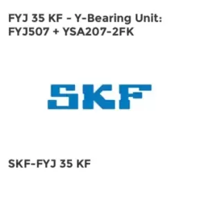 Image of FYJ 35 KF - Y-Bearing Unit: FYJ507 + YSA207-2FK